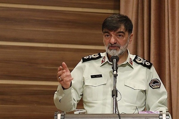 فرمانده کل انتظامی کشور وارد کرمان شد