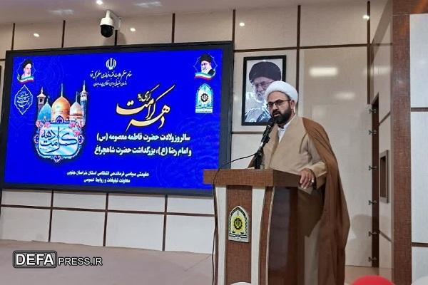 حجت‌الاسلام صفورائی، رئیس عقیدتی سیاسی فرماندهی انتظامی خراسان‌جنوبی