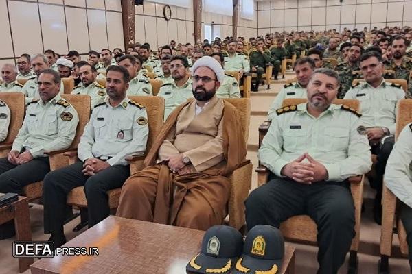 برگزاری جشن دهه کرامت در ستاد فرماندهی انتظامی خراسان‌جنوبی