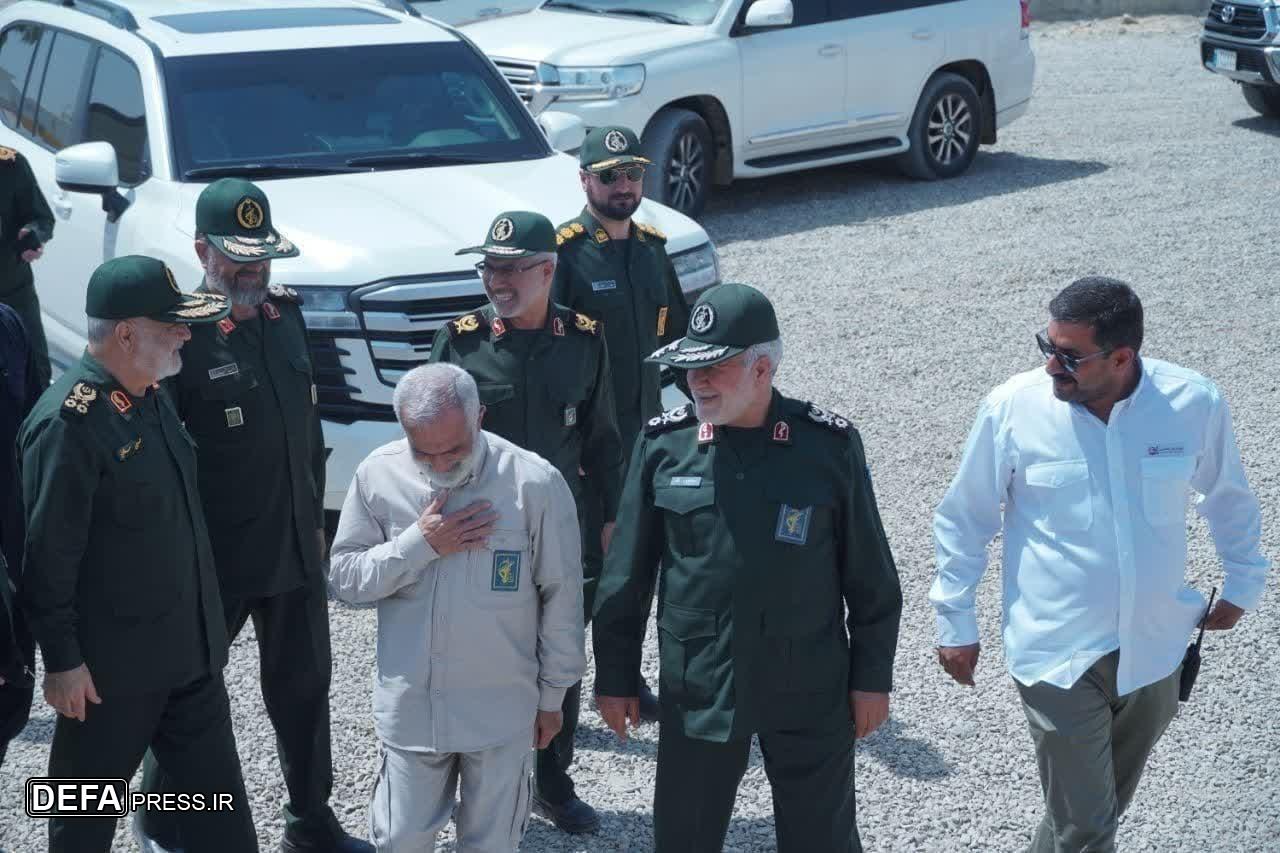 بازدید سرلشکر سلامی از پروژه راه‌آهن «چابهار – زاهدان»؛ پیشرفت ۸۰ درصدی یک شاهکار ملی