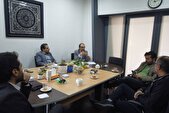 دیدار معاونین فرهنگی موزه ملی انقلاب اسلامی و دفاع مقدس و مجموعه فرهنگی گردشگری اراضی عباس‌آباد