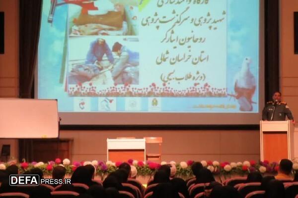 سرهنگ الهی راد: ثبت و ضبط حماسه و نقش‌آفرینی روحانیون خراسان شمالی در دفاع مقدس ضرورت دارد