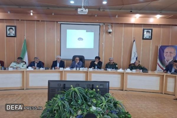 اولین نشست شورای هماهنگی اداره‌کل حفظ آثار دفاع مقدس کهگیلویه و بویراحمد در سال ۱۴۰۴ + تصاویر