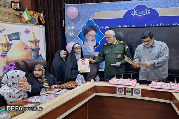 تجلیل از دختران شهدا در خوزستان+ تصاویر