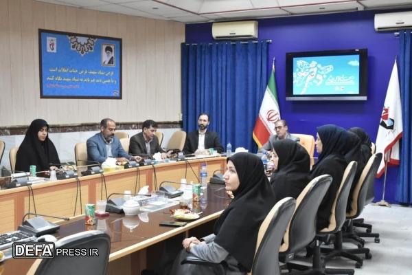 مراسم تقدیر از دختران نخبه شاهد و ایثارگر لرستان+ عکس
