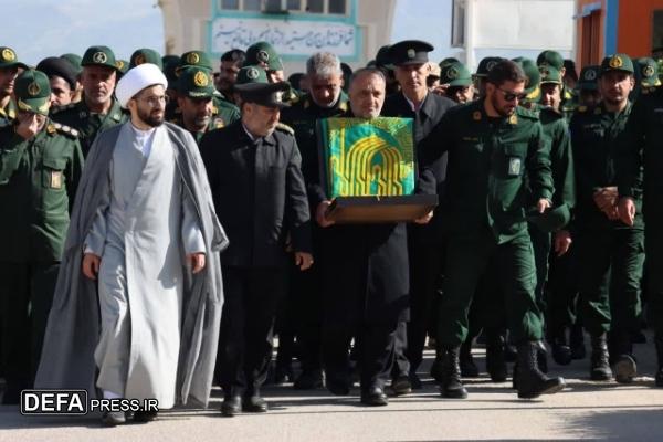 استقبال از کاروان زیر سایه خورشید در تیپ ۴۸ فتح استان + تصاویر