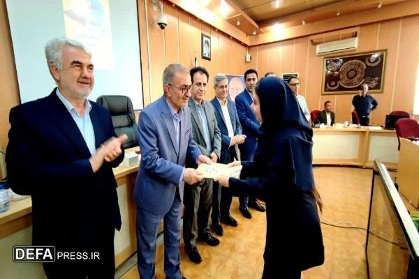دختران نمونه در حوزه‌های مختلف تجلیل شدند