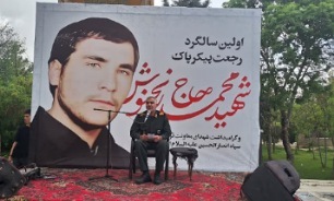 تصاویر/ برگزاری اولین سالگرد رجعت پیکر شهید «رنجنوش» در همدان