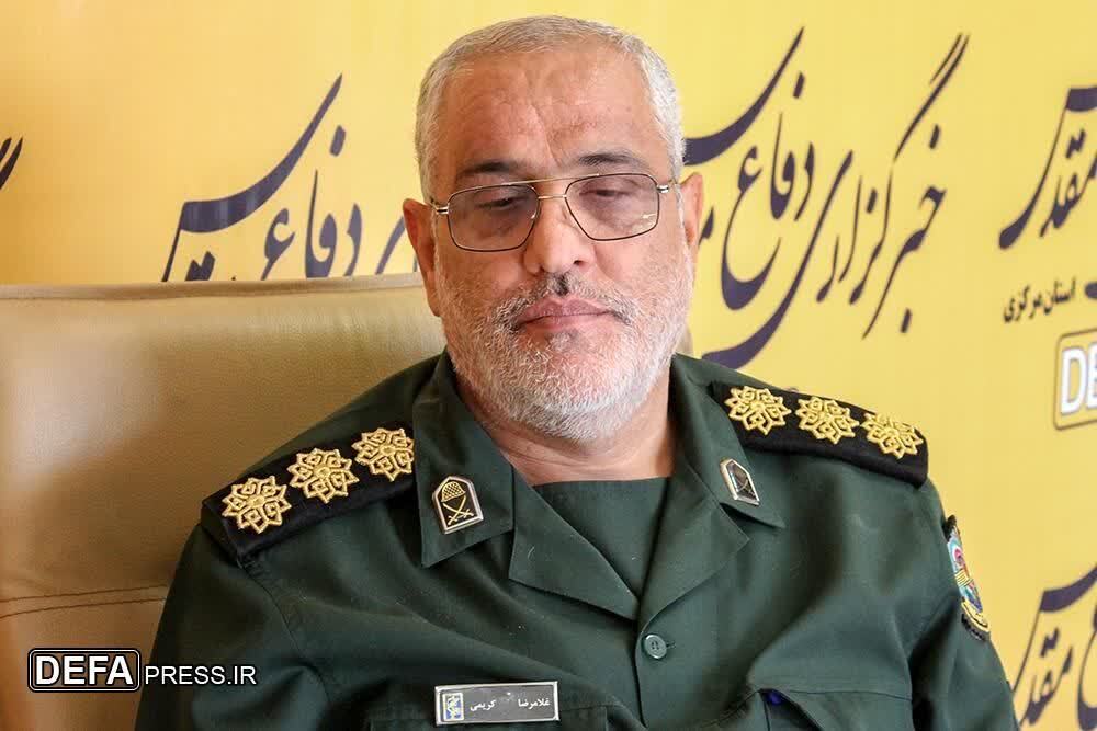 سرهنگ کریمی: شهدا نماد ایثار و سرمایه‌های جاودان ملت ایران