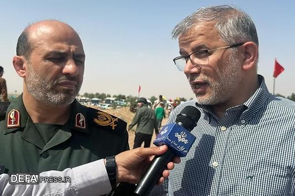 عبداللهی: فکه یادآور ایثار و مجاهدت رزمندگان البرزی است