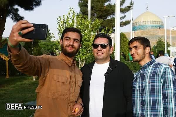 مجری برنامه‌های ورزشی: حرم امام رضا (ع)، مکان قُرب و اطمینان است