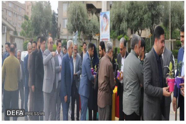 گرامیداشت هفته معلم در اداره آموزش‌وپرورش