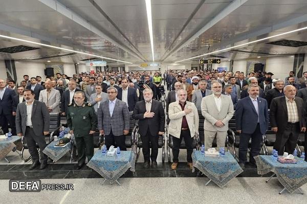 استاندار خراسان رضوی: بهره‌برداری از ایستگاه پایانی خط ۲ قطار شهری، گامی مؤثر در توسعه زیرساخت‌های حمل و نقل مشهد است