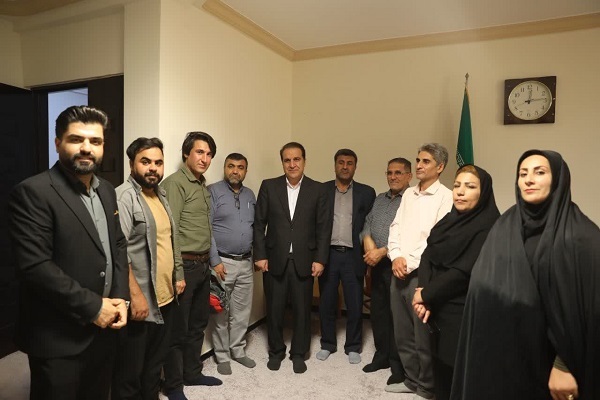 تصاویر/ نشست استاندار ایلام با رسانه‌های شهرستان دهلران