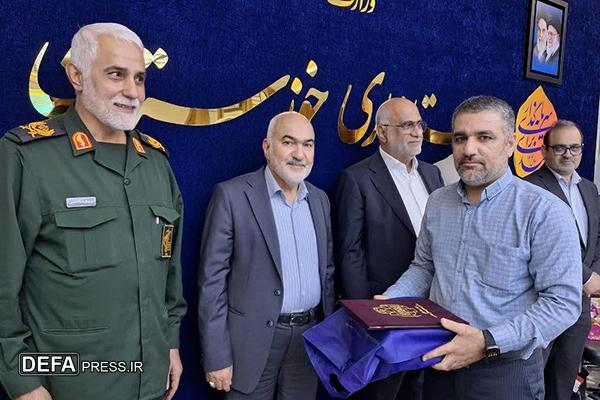 تجلیل از فعالان حوزه دفاع مقدس در خوزستان+ تصاویر