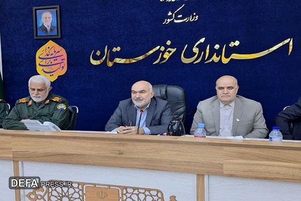 تجلیل از فعالان حوزه دفاع مقدس در خوزستان+ تصاویر