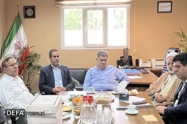 بازدید سرپرست اداره کل امور مشاورین در دستگاه‌های اجرایی از بیمارستان صدر