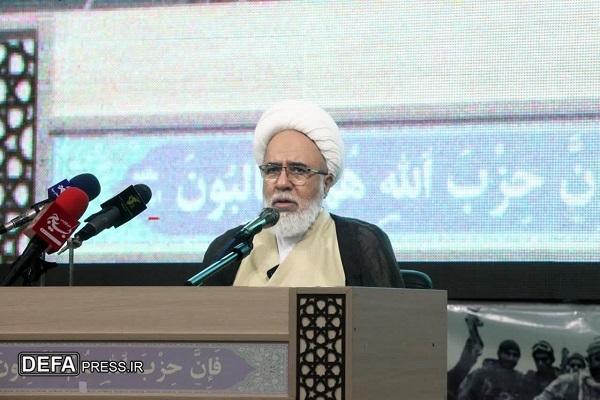 حجت الاسلام غفوری: امروز مهم‌ترین میدان نبرد، عرصه فکری و اطلاع‌رسانی است