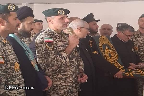 تیپ ۴۵ نیرو مخصوص شوشتر میزبان خادمین و حاملان پرچم مطهر رضوی شد