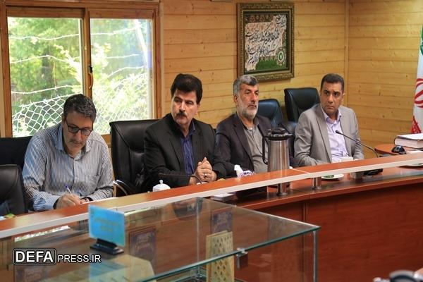 جلسه پیگیری روند تدوین مقالات دانشنامه دفاع مقدس استان گلستان+تصاویر