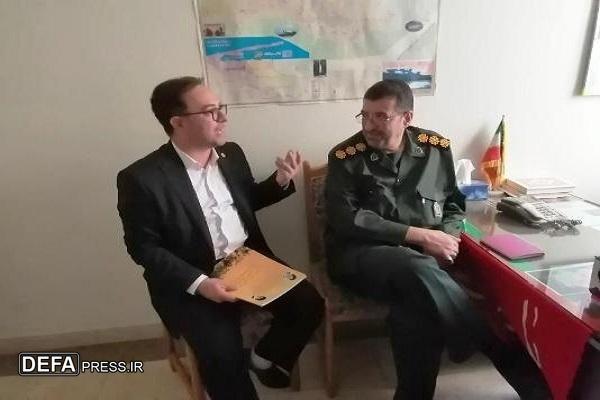 بازدید مدیرکل حفظ آثار و نشر ارزش‌های دفاع مقدس و مقاومت مازندران از دفتر حفظ آثار بهشهر+ تصاویر