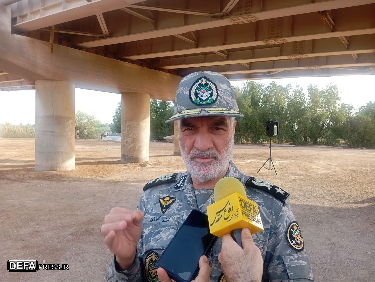 امیر محمودی: رزمایش‌های خوبی در سال جدید در اقصی نقاط کشور برگزار خواهیم کرد/ارتش جمهوری اسلامی تجهیزات نظامی خود را به روز کرده است
