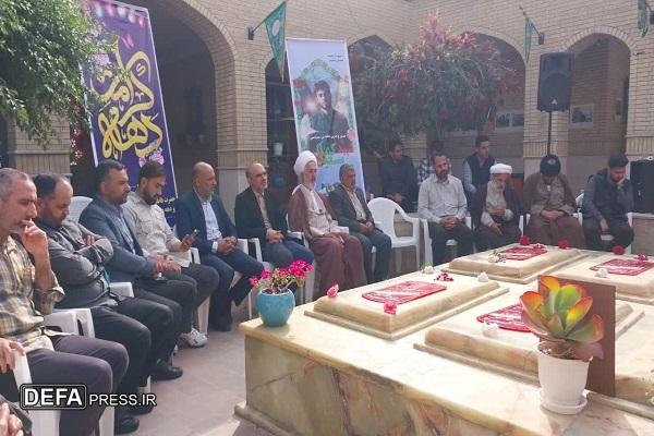 ادای احترام مسئول دفتر نمایندگی ولی فقیه در سپاه کربلا به یادمان شهدای گمنام موزه دفاع مقدس و مقاومت مازندران+ تصاویر