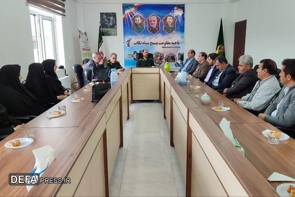 تجلیل از فرهنگیان فرزند شهید در آموزش و شهرستان تکاب