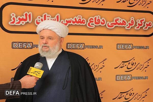 حجت‌الاسلام والمسلمین محمد نعیمی :فرهنگ عاشورایی و معنویت، رمز پیروزی رزمندگان در برابر استکبار جهانی بود