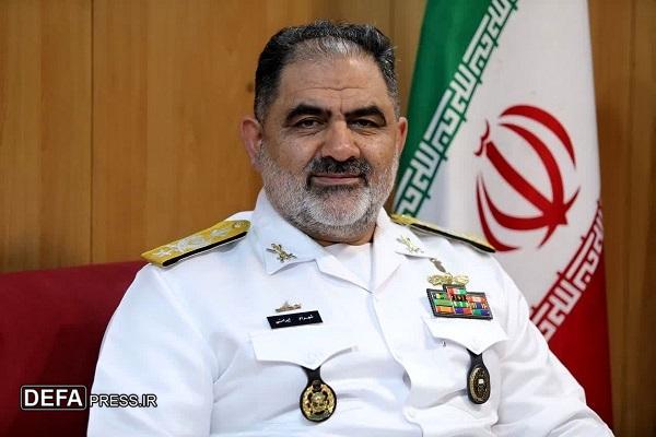 دریادار ایرانی: ناو اطلاعاتی تمام ایرانی زاگرس با افتخار در مأموریت است