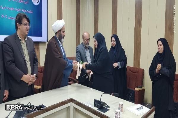 تجلیل از دختران نخبه شاهد به مناسبت روز دختر +تصاویر