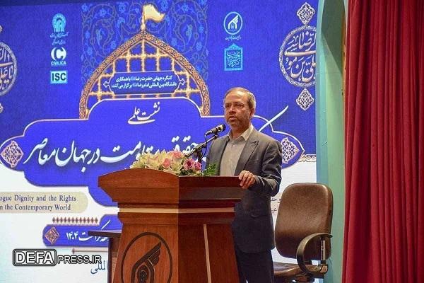 رئیس دانشگاه بین‌المللی امام رضا (ع) مکتب مقاومت تبدیل به یک جریان فکری در بین نخبگان شده است