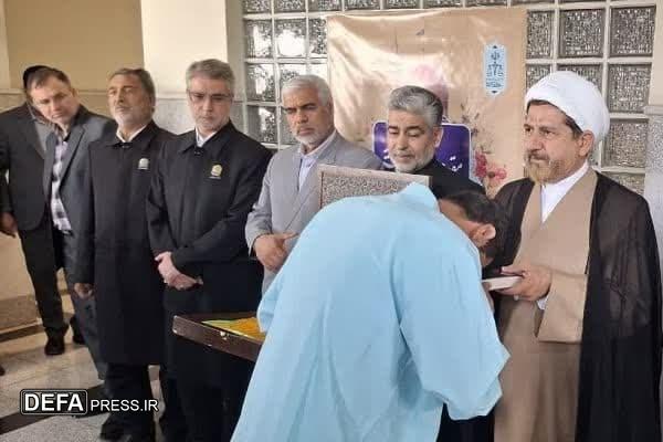 همزمان با دهه کرامت صورت پذیرفت: آزادی ۸۸ زندانی با حضور رئیس کل دادگستری خراسان رضوی