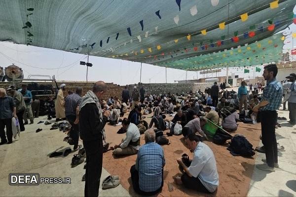 بازدید فرماندار مشهد از موکب‌های پذیرایی زائران پیاده امام رضا (ع) + تصاویر