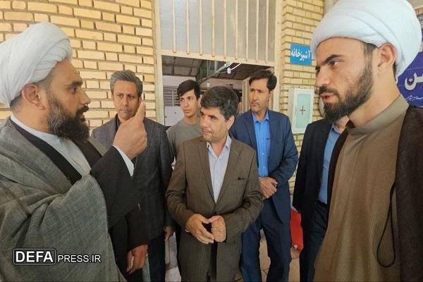 بازدید فرماندار مشهد از موکب‌های پذیرایی زائران پیاده امام رضا (ع) + تصاویر