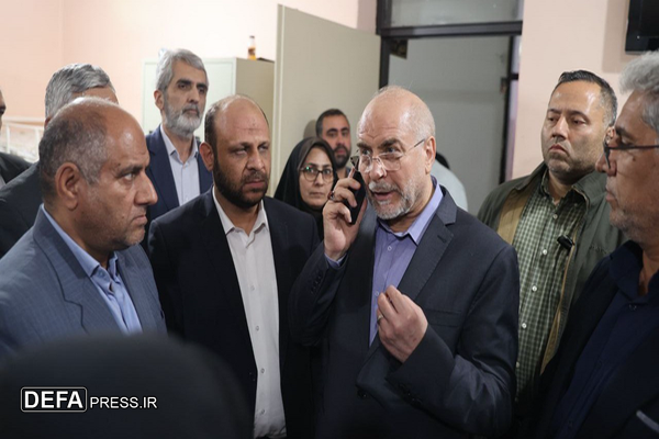 بازدید قالیباف از یک خوابگاه دانشجویی در پی اعتراض دانشجویان