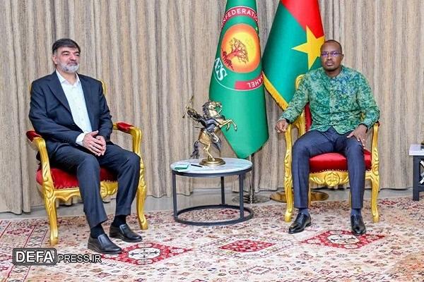 ملاقات سردار رادان با نخست وزیر بورکینافاسو