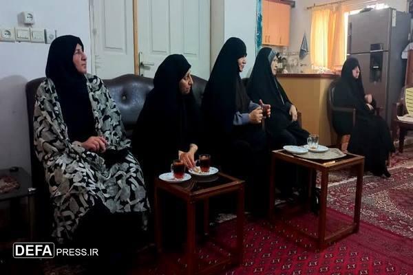 دیدار با خانم خدیجه خراسانی از پیشکسوتان زن دوران دفاع مقدس استان گلستان