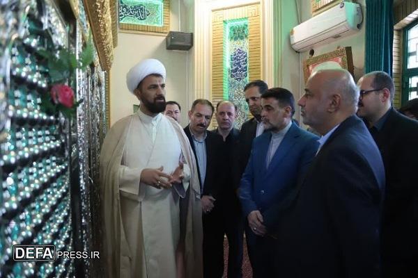 ادای احترام وزیر  تعاون، کار و رفاه اجتماعی به شهدای بهار + تصاویر