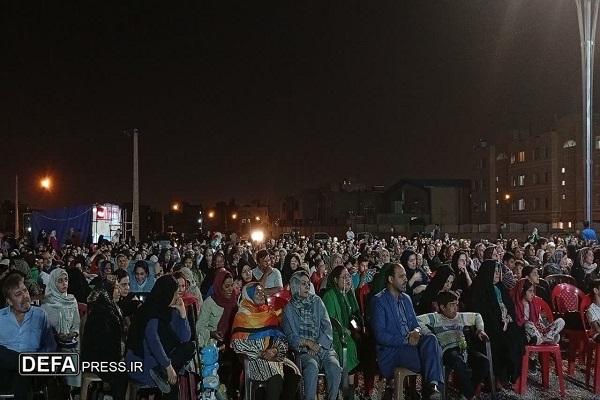 برگزاری جشن ولادت امام رضا (ع) در جوار شهید گمنام کرمان +تصاویر