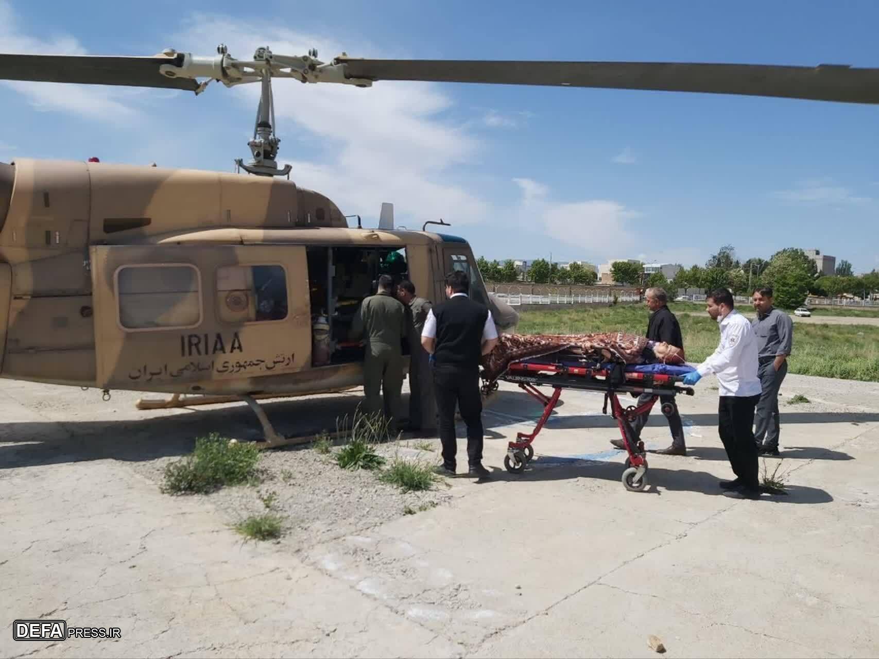 فرشتگان نجات پایگاه هوانیروز تبریز