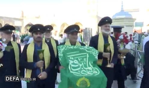 دسته شادی خادمیاران رضوی در قم