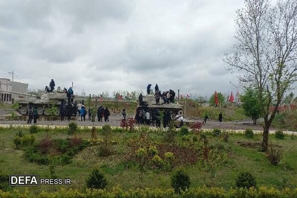 اردوی آمادگی دفاعی باغ موزه دفاع مقدس گیلان چگونه گذشت؟