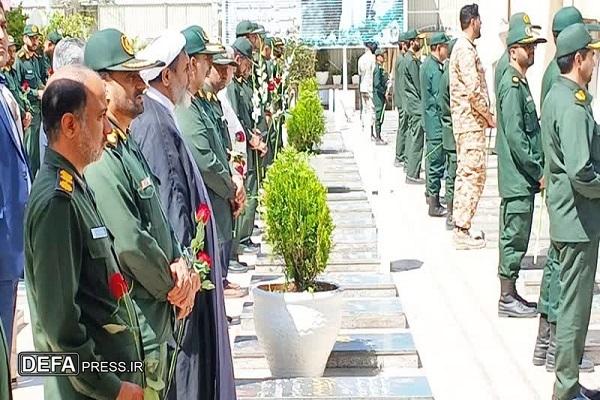 تجدید میثاق سبز پوشان سپاه ثارالله با سید شهدای مقاومت+تصاویر