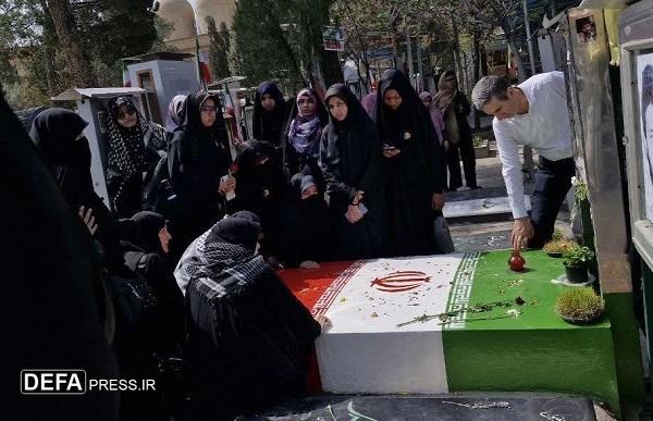 ️ برگزاری اردوی راهیان بهشت با همکاری مجتمع فرهنگی کوی شهید فلاحی در بهشت زهرا (س)