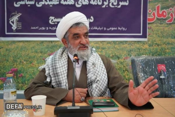 حجت‌الاسلام درخشی: سپاه پاسداران، پر قدرت در مقابل هجمه‌های دشمنان ایستاده است