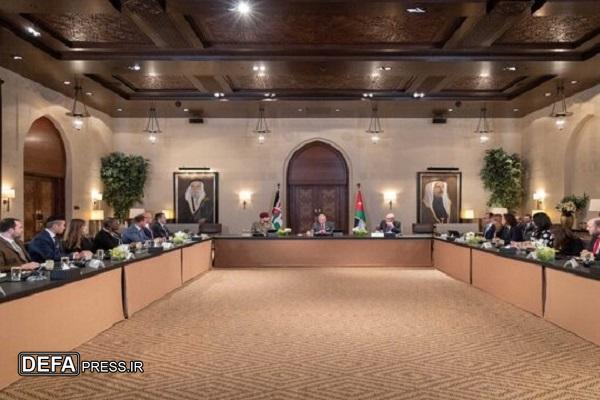 تاکید پادشاه اردن بر رد هرگونه تلاشی برای کوچاندن فلسطینی‌ها