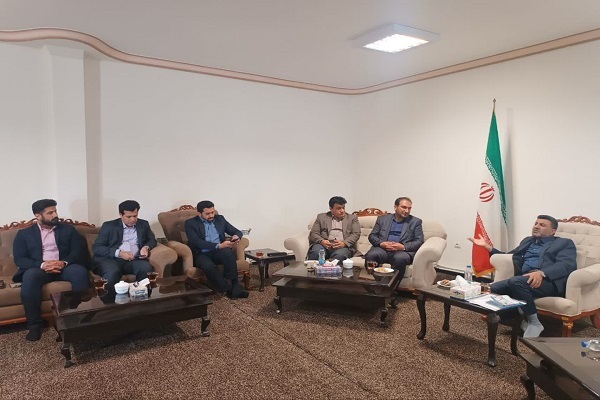 دیدار مدیر کل بنیاد شهید و امور ایثارگران استان ایلام با فرماندار دهلران