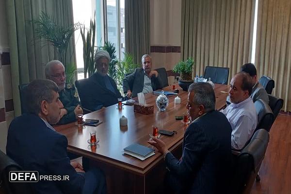 نشست همکاری مشترک دانشگاه آزاد کرج و اداره کل حفظ آثار دفاع مقدس البرز برگزار شد