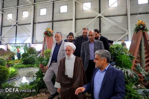 حجت‌الاسلام صدیقی: هر قسمت از نمایشگاه گل و گیاه یک اثر هنری است